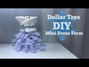 Dollar tree DIY/ Dress form