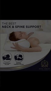 Relax Your Neck with the Royal Therapy Pillow!