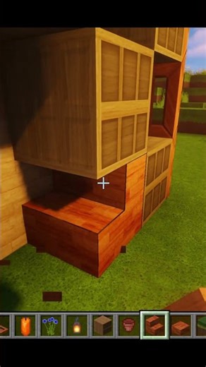 Minecraft Interior Furniture Build in 50 seconds!