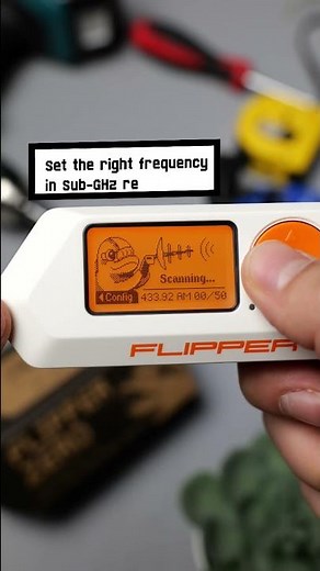 How to use Frequency Analyzer on Flipper Zero #flipperzero