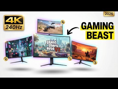 Best Gaming Monitors 2026 – Top 5 You Should Buy
