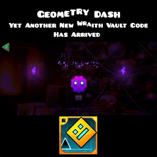 Yet another new Wraith Vault Code has arrived #geometrydash #gd #shorts