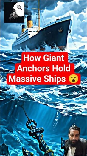 How Giant Anchors Hold Massive Ships 😮