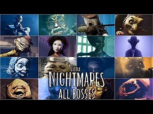 LITTLE NIGHTMARES TRILOGY 1+2+3 & DLC ALL BOSS FIGHTS & MONSTERS - FULL GAME - (NO DEATHS) 4K