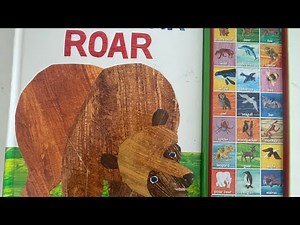 Hear Bear Roar Book | Book | Animated | Brown Bear | Animal | Polar Bear | Eric Carle | Kids | Fun