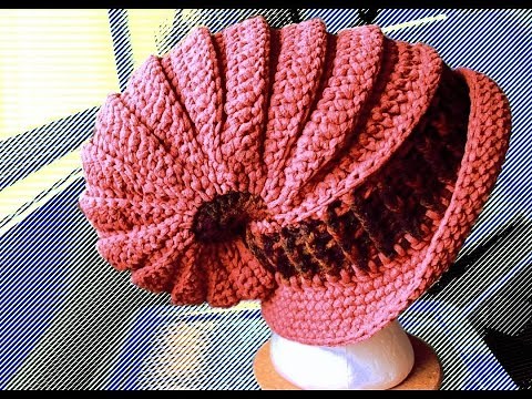 Crochet Snail Shell Hat Tutorial