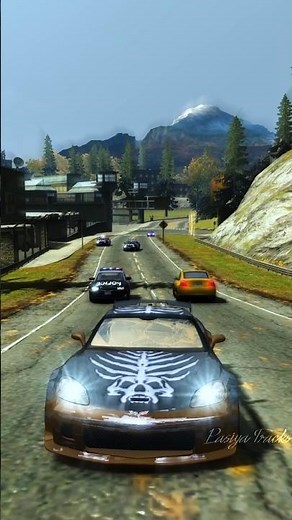 Chevrolet Corvette C6 in Need For Speed Most Wanted | High-Speed Pursuit Gameplay #shorts #nfs