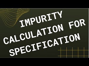 Impurity Calculation for Specification