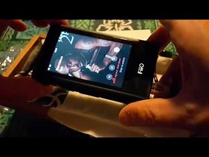 FiiO M9 Portable Hi-Res Audio Player (unbox)