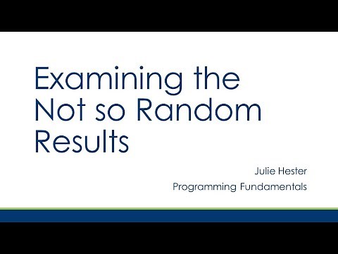 Random Numbers in C++ Tutorial: Using a Seed