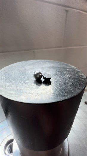 Ball halving. Without coolant @job_shopper_tn 😉 | Nub Tools