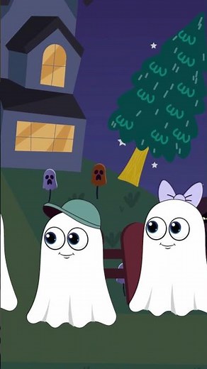 Five Little Ghosts | 5 Little Ghost Went Out One Night | Song For Kids | #fivelittleghost #ghosts