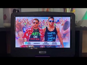 Opening To 22 Jump Street 2014 DVD.