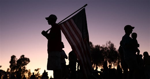 Americans polled on political violence