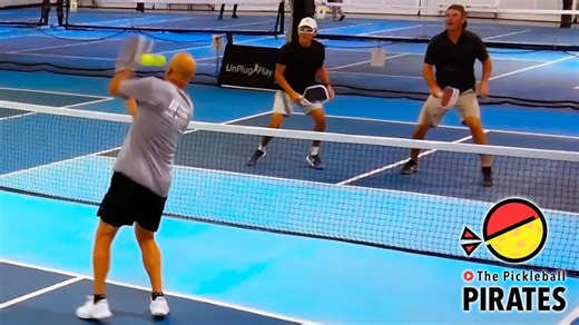 What Senior 5.0 Men’s Doubles Pickleball Looks Like Up Close