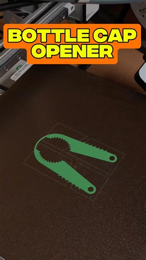 3D Printed BOTTLE CAP OPENER (ASMR) #3dprinting #shorts