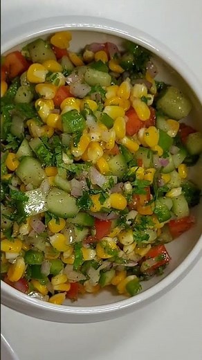 Veg Corn Salad |WEIGHTLOSS Salad | HEALTHY Salad | #Shorts | Deliciously Jeba's