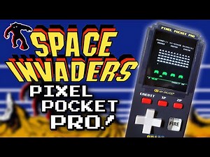 NEW Space Invaders Pixel Pocket Pro from My Arcade! | It's S.I. on the GO!