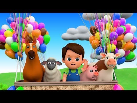 Old MacDonald Had A Farm | EIEIO | Animal Version Nursery Rhymes for Kids & Babies Song