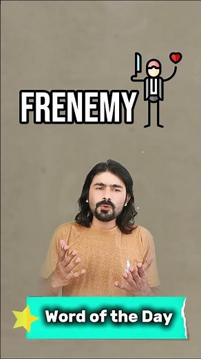 What is a Frenemy? 🎭 English Vocabulary Lesson #Shorts