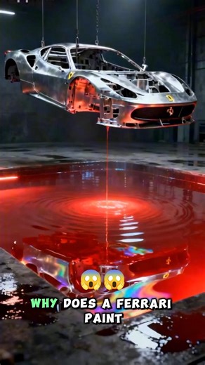 Why a Ferrari Paint Job Costs $30,000! 🏎️🎨#ferrari #TheMakeology