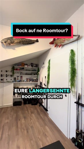 Plus weg für die Roomtour durch mein Angelzimmer! ❤️ ❌ #fyp #hellotiktok #fishinglife #fisherman #fishingtiktoks