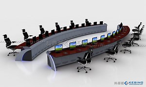 [Hot Item] Command Console Furniture 911 Command Control Room Operator Table Multifunctional Console