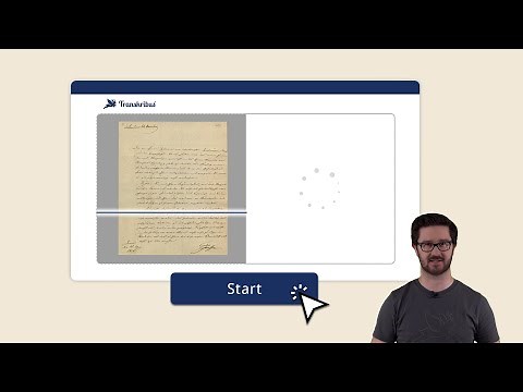 Getting started with Transkribus