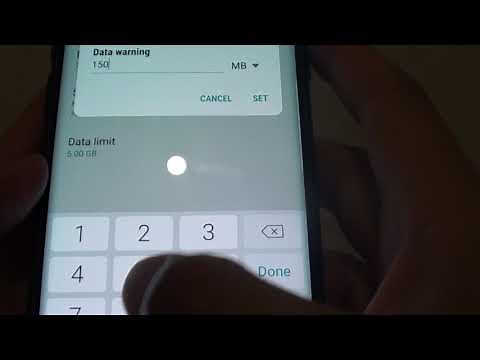 Samsung Galaxy S9 Plus: How to Set Mobile Data Usage Warning