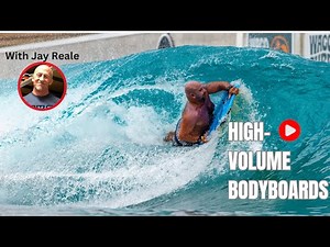 High-volume bodyboards for heavy riders