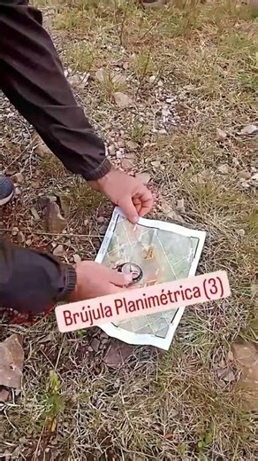 🗺️ El Truco para ORIENTAR un MAPA con Brújula 🧭