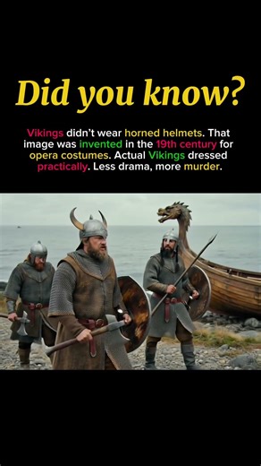 Vikings Never Wore Horned Helmets — That Was Theater