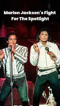 Was Michael’s Biggest Competition His Brother, Marlon? #michaeljackson #mj #marlonjackson