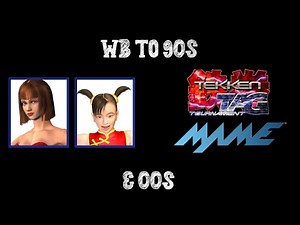 🎮 Tekken Tag Tournament (Arcade) | Ling Xiaoyu / Anna Williams | MAME 0.244 Gameplay