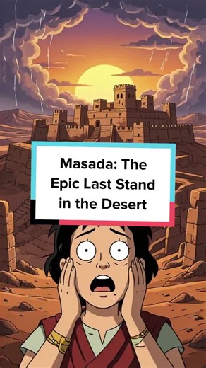 Discover the gripping true story of Masada, where defiance echoed across history! #history #Masada #ancientworld #epic #storytime #facts