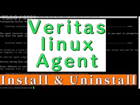 Install and Uninstall Veritas Backup Agent on Linux
