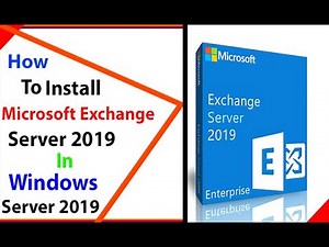 How to install Microsoft Exchange Server 2019 Step by Step || Install Microsoft exchange 2019