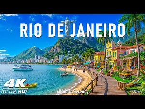 Rio de Janeiro 4K - The Marvel of Brazil, Experience Rio’s Famous Beaches and Scenic Views