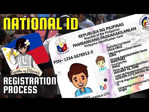 National ID System Philippines - Registration Process - PhilSys PhilID - Philippine National ID Card