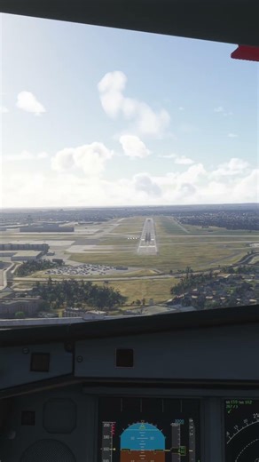 Airbus beluga landing in hamburg #msfs2024 #airbusbeluga