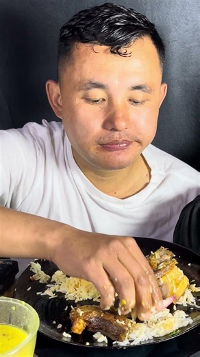 Braised Pork Fatty Belly From #dharan Mukbang 🐷|| Rubi Rai Mukbang