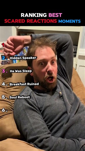 Ranking best scared reactions moments