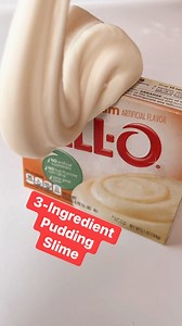 WE ❤️ PUDDING SLIME!! Made with 3 simple kitchen ingredients, it's super soft, super stretchy, and taste safe! #slimevideo #puddingslime #slimerecipe #asmrslime #sensoryplay | The Soccer Mom Blog - Positive Inspiration for Moms