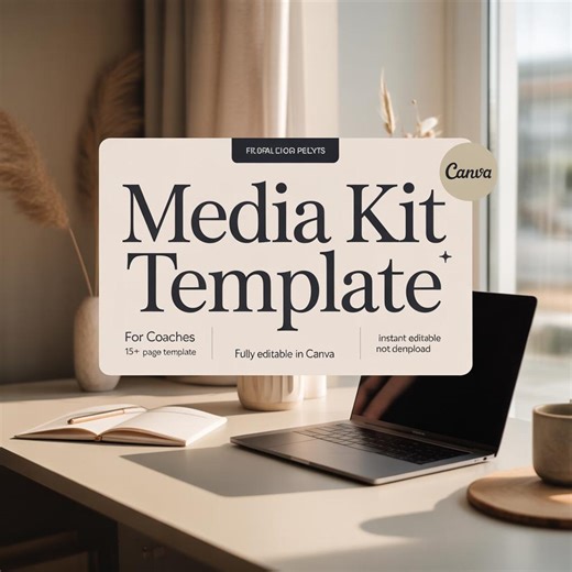 Media Kit Template for Coaches, Canva Media Kit, 18 Page Media Kit, Personal Brand Kit, Instant Download - Etsy