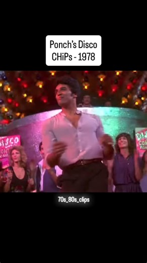 @70s_80s_clips on Instagram: "#retro #nostalgia #70s #1970s #disco #dancing #erikestrada #chips #tv"