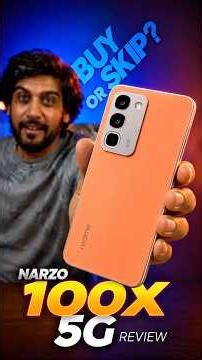 Realme NARZO 100x 5G ⚡️ 8000mAh Battery Beast Phone! #shorts