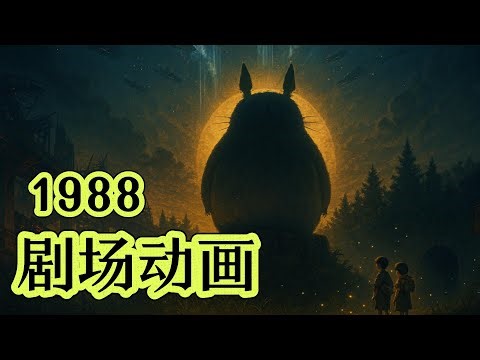 1988 动画神年：阿基拉. 龙猫. 萤火虫之墓如何预告日本的崩塌
