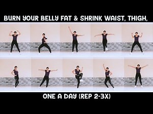 10 BURN YOUR BELLY FAT & SHRINK WAIST THIGH (AEROBIC TABATA)
