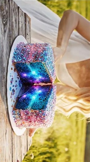 Magic Cake Cutting Satisfaction Ai Video #ai #cuttingart #viral #cakecutting #aiart #viralvideos