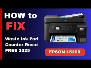 RESET EPSON L5290 Easily! | Free Epson Adjustment Program Download